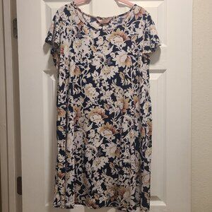 Black Floral Dress